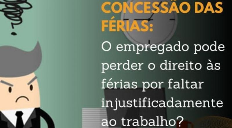 Concessão das férias 